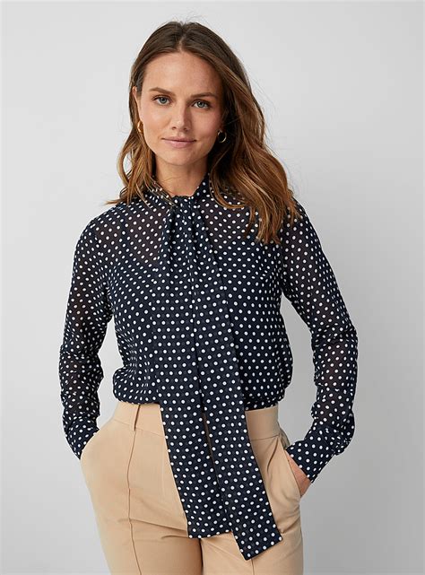 michael kors chiffon woman's blouse|Chic & Trendy Women’s Tops .